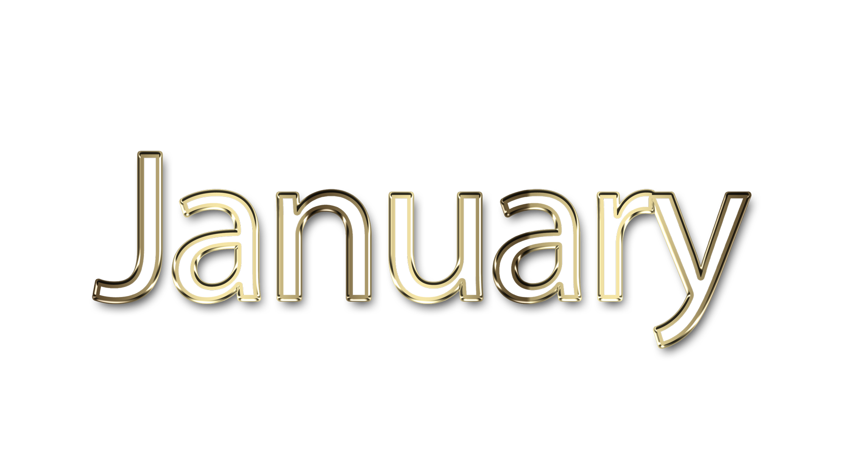 January png, word January png, January word png, January text png, January letters png, January word art typography PNG images, transparent png